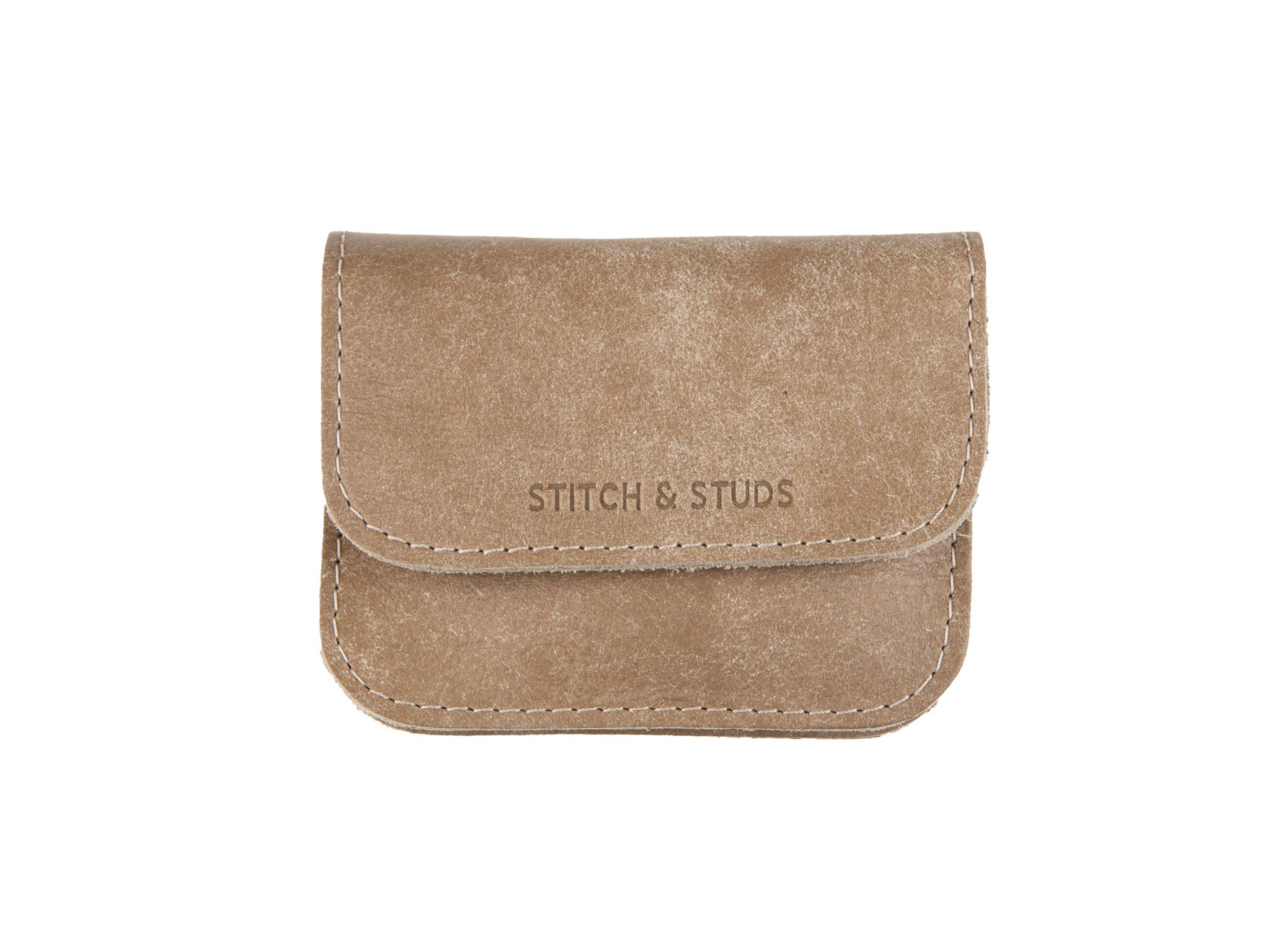 LITTLE STINGY WALLET ( ZIPPER) TAUPE
