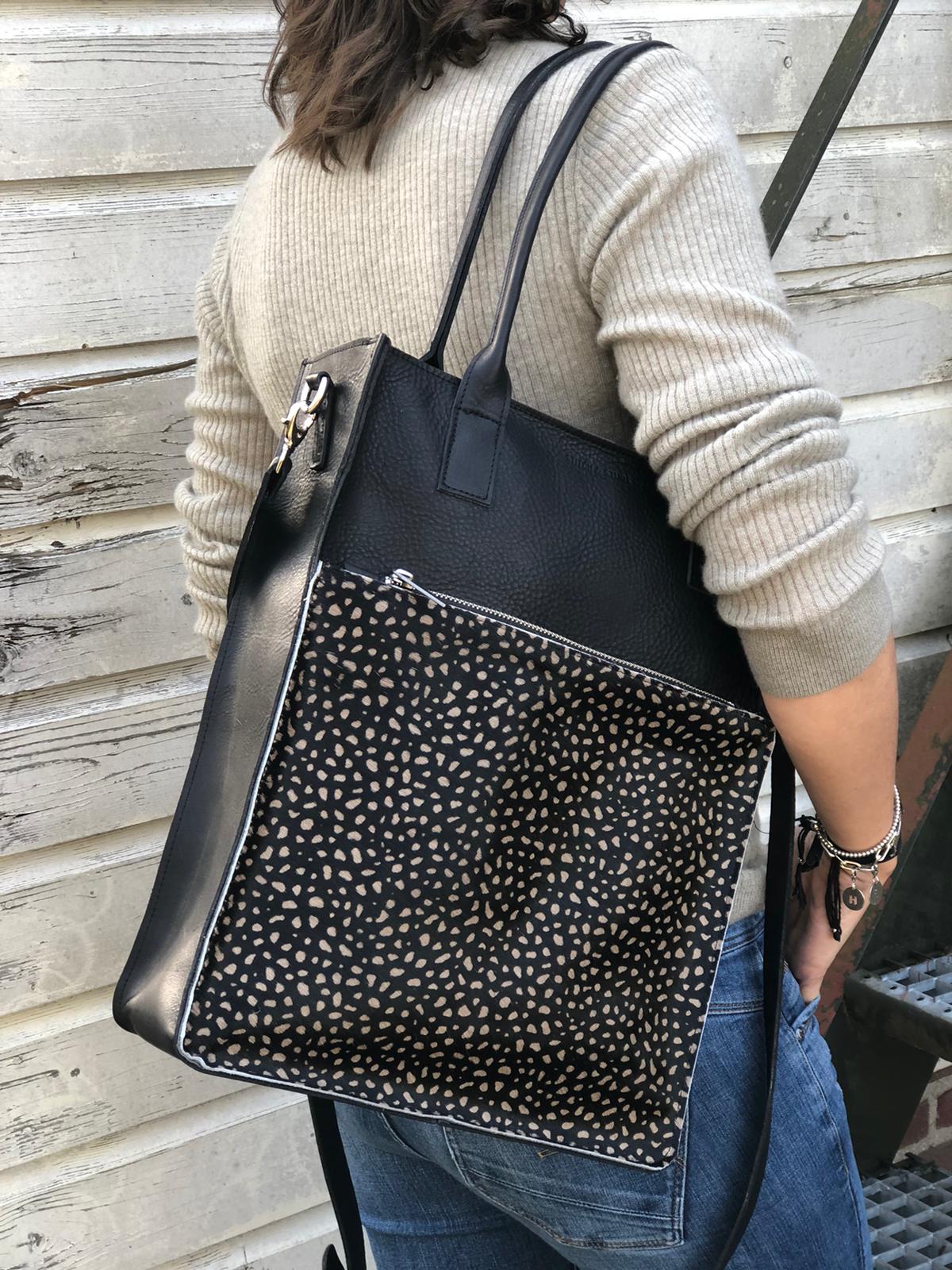 HAZEL BLACK X PEBBLES PONY ( ALSO AVAILABLE IN OTHER COLORS OR PRINTS) - Image 2