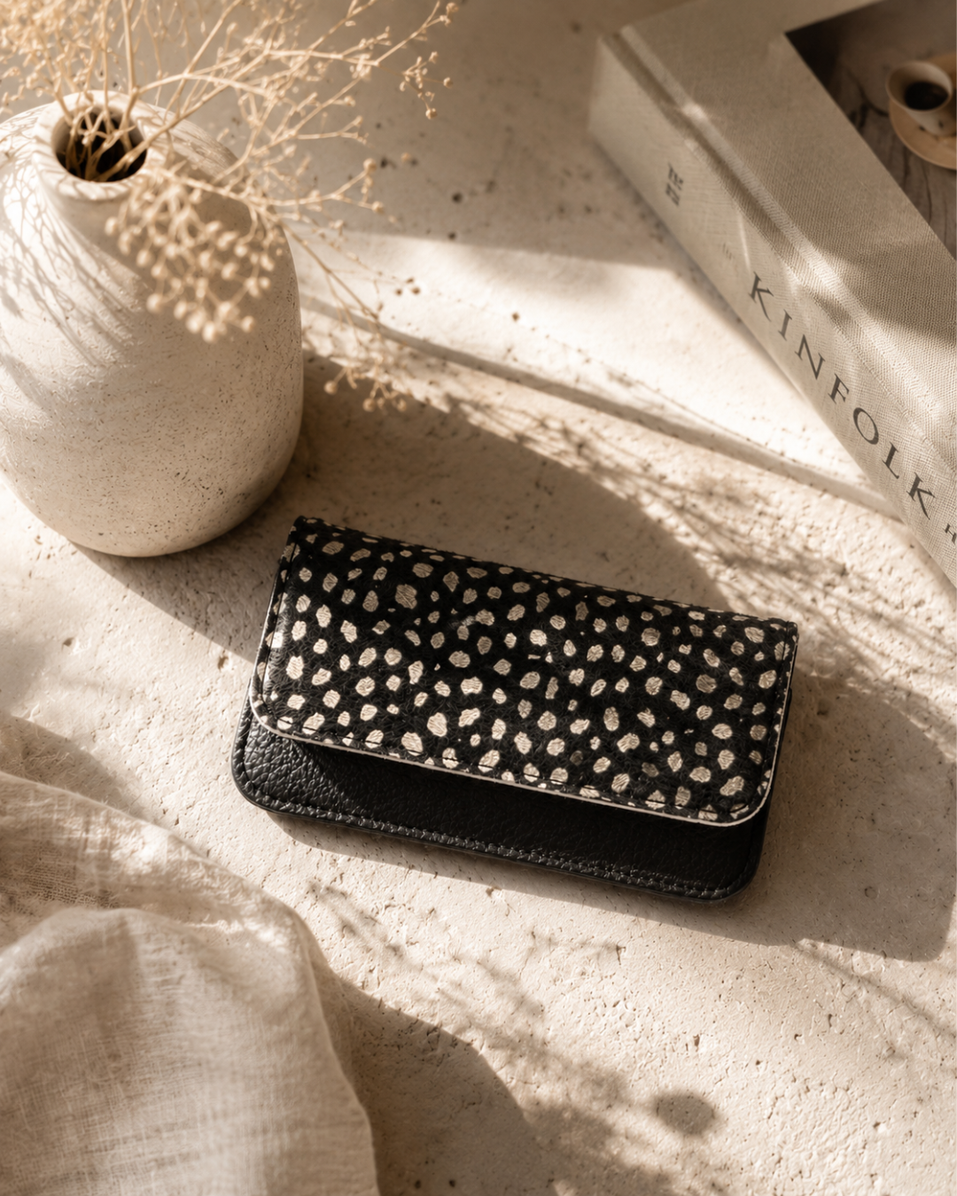 Phoebe wallet customized.( Also available in other colors or prints.)