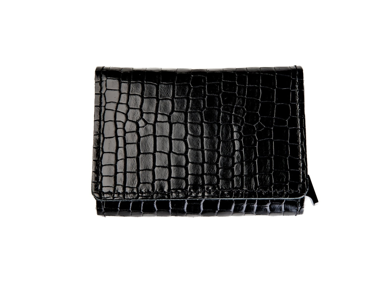 HIDE & SEEK ( ZIPPER) BABY CROCO BLACK