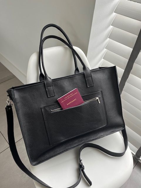 The "IT'' Bag in black x baby turtle black.( Also available in other colors or prints.) - Image 42