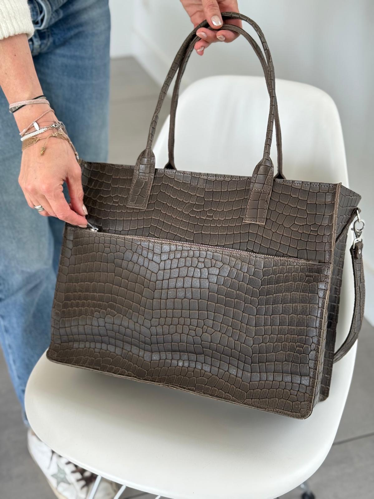 The "IT'' Bag in black x baby turtle black.( Also available in other colors or prints.) - Image 18