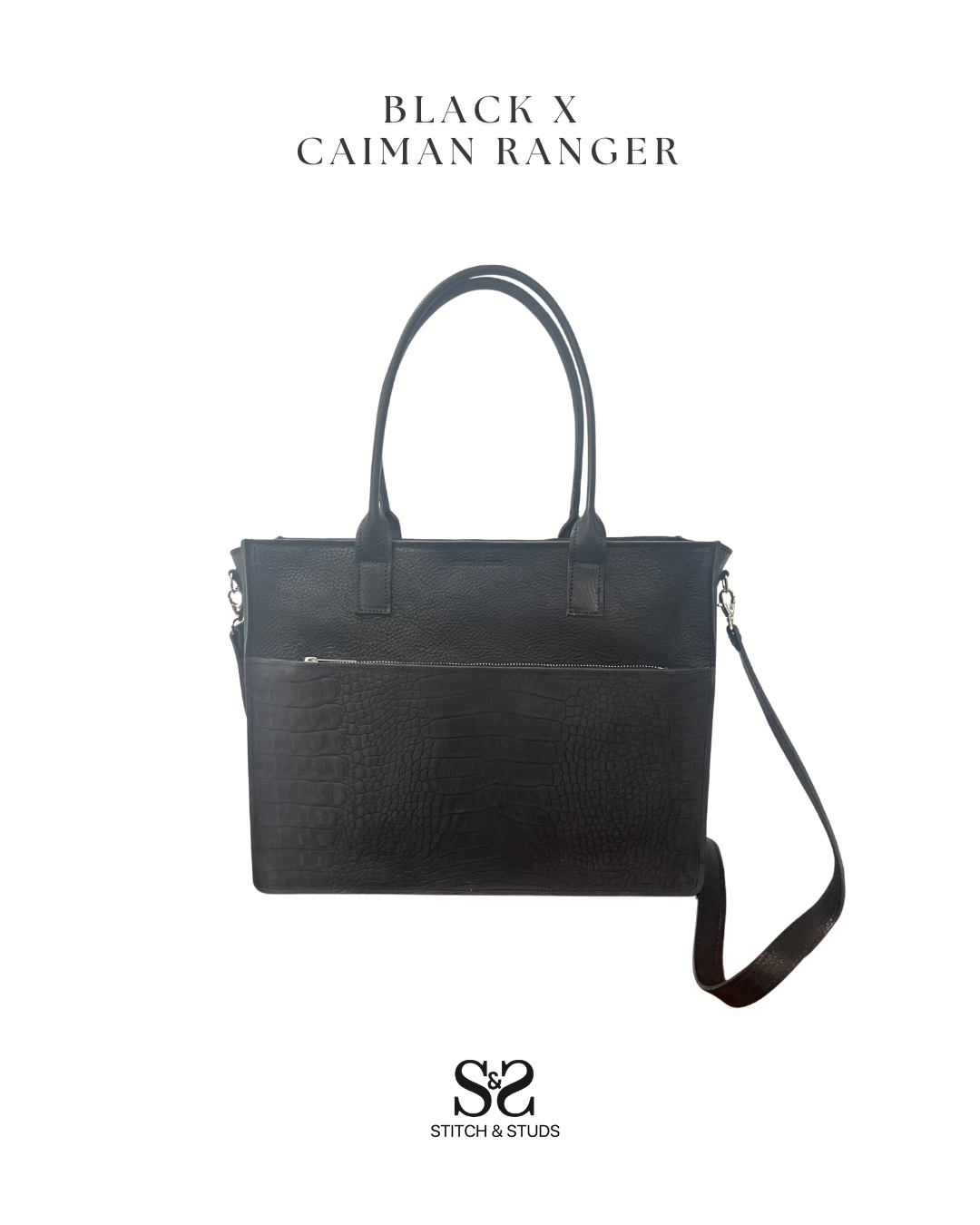 "Mommy/work/laptop bag" in black x Pebbles.( Also available in other colors or prints. - Image 25
