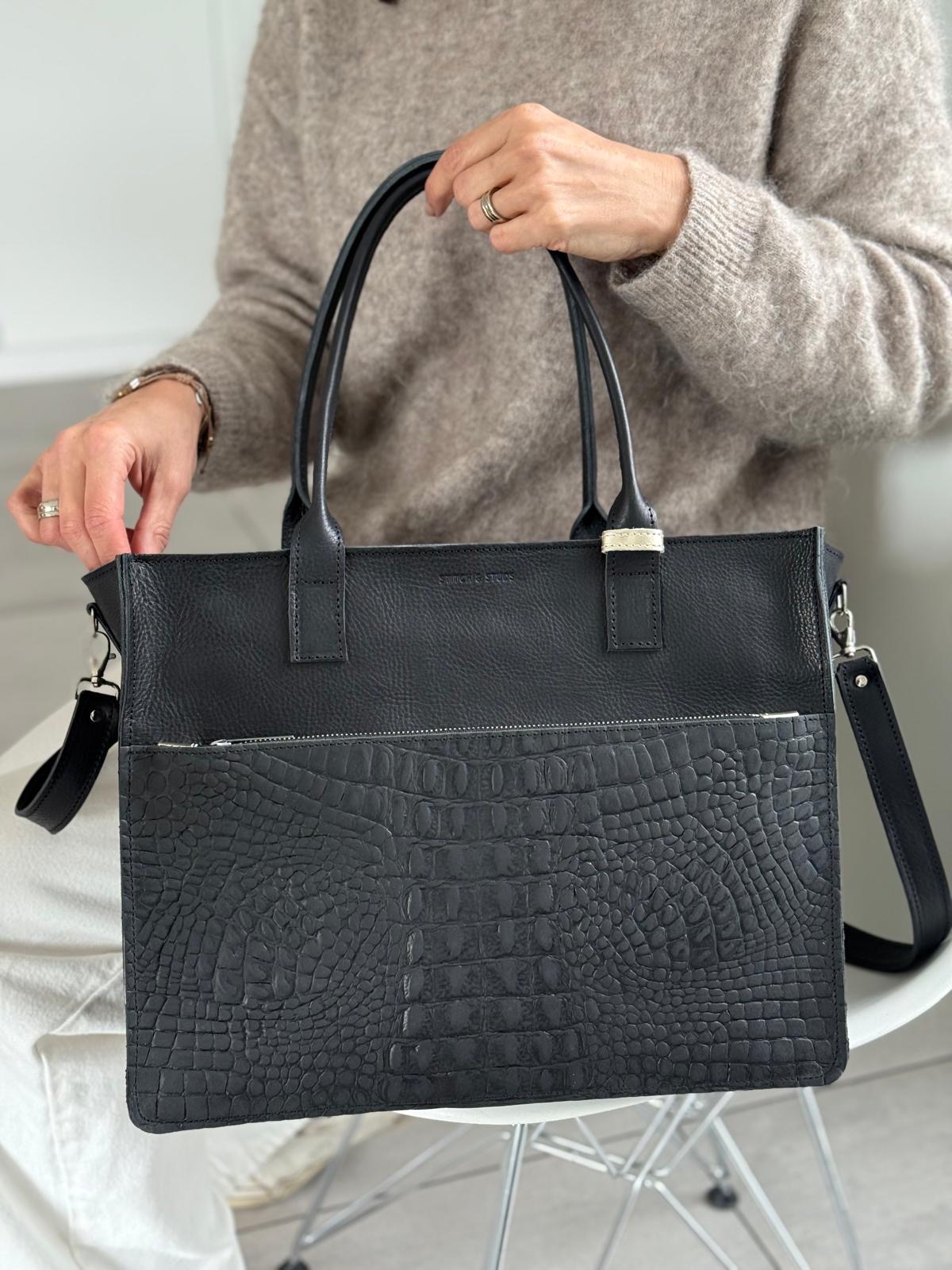 The "IT'' Bag in black x baby turtle black.( Also available in other colors or prints.) - Image 60
